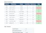manage inventory data and create excel stock tracking sheets
