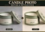 edit, retouch and enhance scented candle product photos for online shops