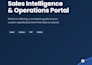 build a custom sales intelligence operations portal siop dashboard