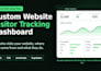 build a website visitor tracking and analytics dashboard