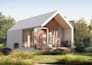 design tiny house, cabin house, container house and small house in 3d