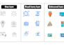 create icon design, custom icons, vector icons