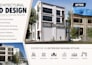 design your house facade and create a 3d exterior rendering