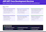develop asp net core web apps and apis and fix bugs in dotnet projects