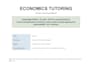 tutor igcse, o level and a level economics