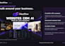 build a custom business website with CRM and ai integration