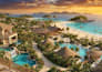 3d landscape design and realistic resort pool rendering
