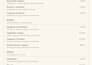 design a professional resturant menu