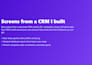 build a custom CRM web app with python django