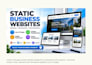 build a modern responsive static business website