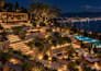 do 3d landscape night lighting plan and render for outdoor garden design