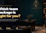design a branded virtual background pack for your team or company