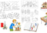 create kids mazes, dot to dot, math and coloring activities