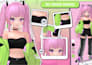 create 3d character for 3d vtuber, vrchat, rigging, 3d model, vroid and 3d vroid