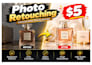 photo retouching product image editing