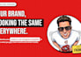 design your brand identity and instagram post templates
