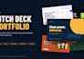 design an investor pitch deck and startup presentation