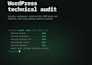 audit your wordpress site for security, performance and technical SEO
