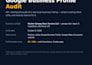 audit your google business profile for local SEO issues