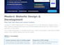 do custom website development, website design, and ai agent development
