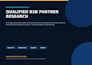 qualify b2b partners and map key decision makers