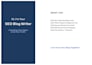 write SEO optimized articles and blog posts