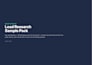 do targeted b2b lead generation, email list building and data enrichment
