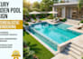 design 3d backyard, pool, patio, and outdoor living