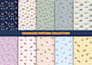 design prints and seamless patterns collection