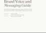 develop your brand voice and messaging guide