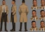 design professional character concept art, expression sheet and turnaround