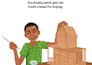 digitally paint colourful children book illustrations no ai