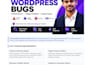 fix wordpress bugs, critical errors, and plugin conflicts