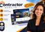 design contractor website construction website contractor website redesign web