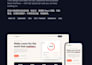 build clean and precise react frontend or landing page