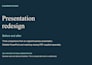 redesign up to 15 supplied slides into editable powerpoint