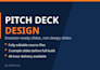 do pitch deck design, investor pitch deck and powerpoint presentation