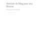 write engaging spanish blog posts and articles