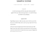 write original hindi script with scene visual direction