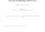 write informative blog articles and SEO friendly content
