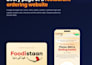 build a modern restaurant website with online ordering