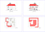 create 2d layout drawing, ddd detail design drawing