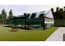 create 3d medical cannabis production facility walkthrough animation