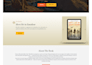 design wordpress website, wordpress landing page, ebook website, author website
