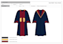 design clothing technical flat sketch, and tech pack design