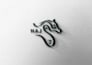 design a minimalistic arabic logo