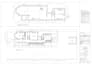 architectural floor plan and city permit drawing in autocad