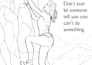 create coloring book illustration