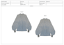 design clothing technical flat sketch, and tech pack design