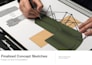 develop an industrial and product design concept by sketches